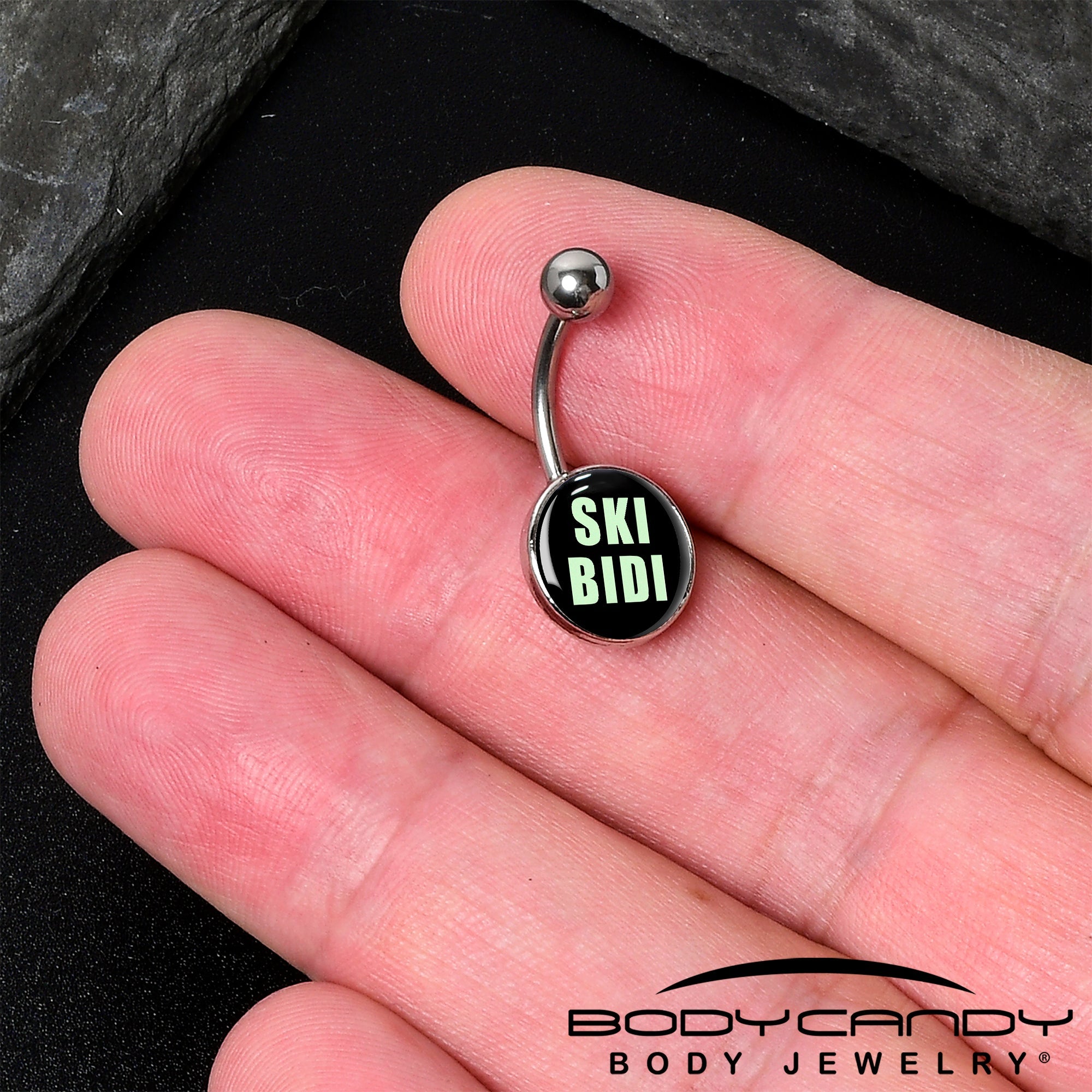 SKIBIDI Belly Ring by Onyx O