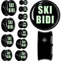 0G SKIBIDI Black Acrylic Saddle Plug Set by Onyx O