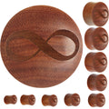 Organic Sawo Wood Infinity Saddle Plug