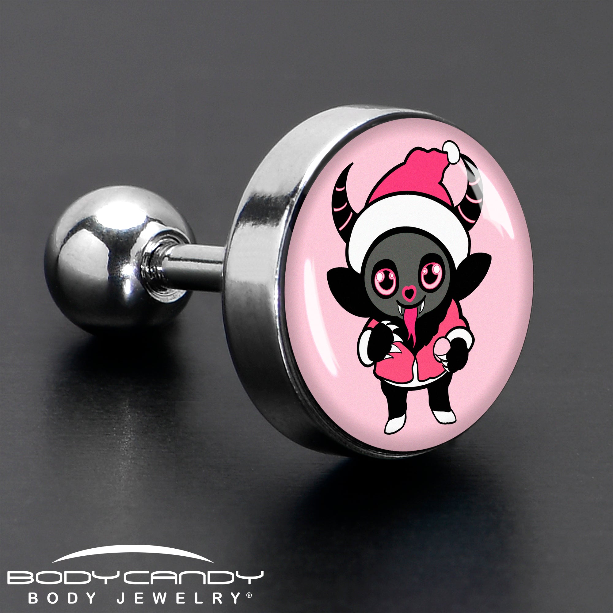 16G 1/4 Krampus Cutie Tragus Cartilage Earring by Onyx O