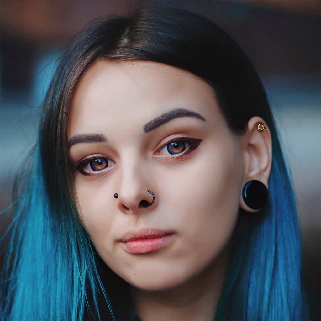 Nacho Type Tragus Cartilage Earring by Onyx O