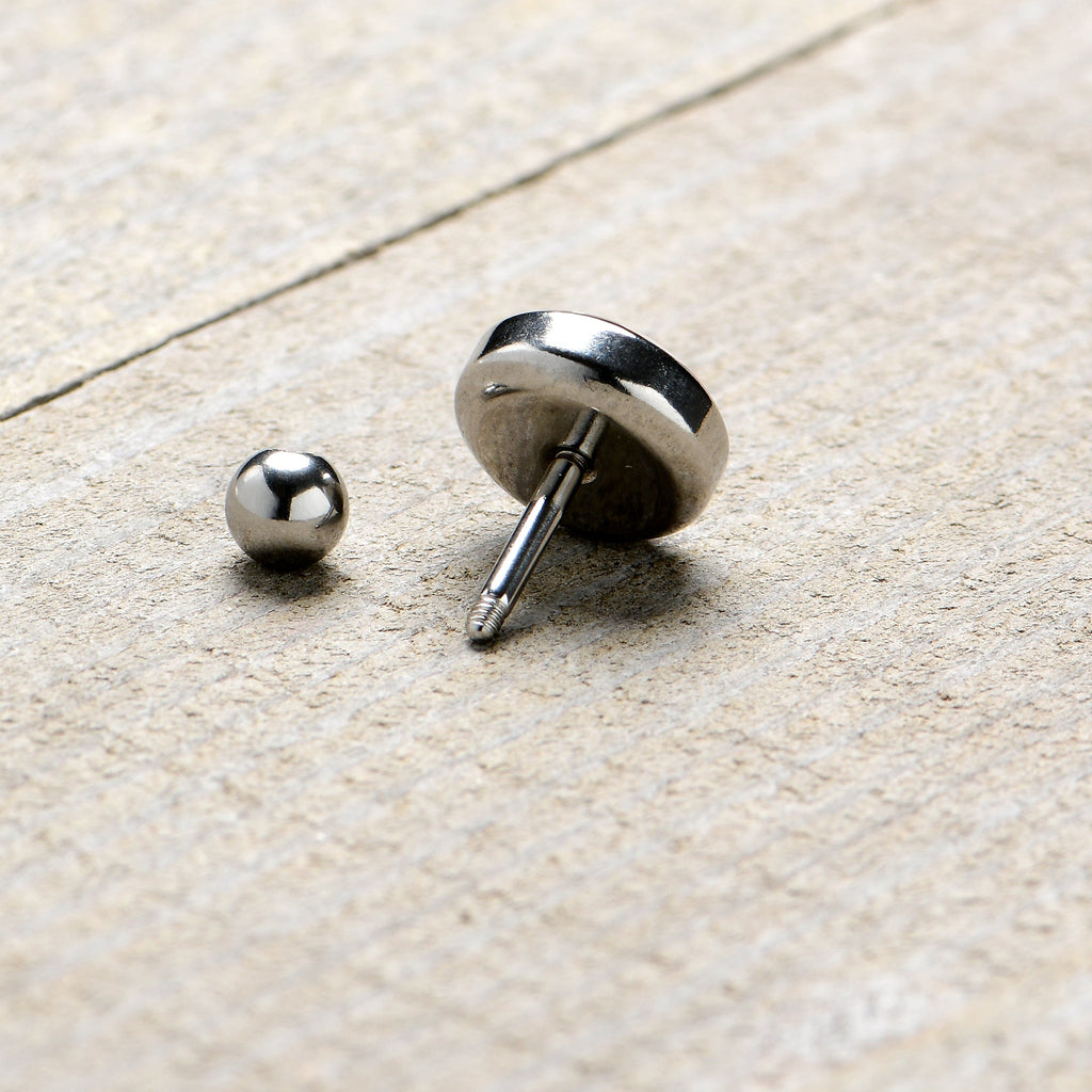 16G 1/4 Christmas Peace Love Santa Tragus Cartilage Earring by Onyx O