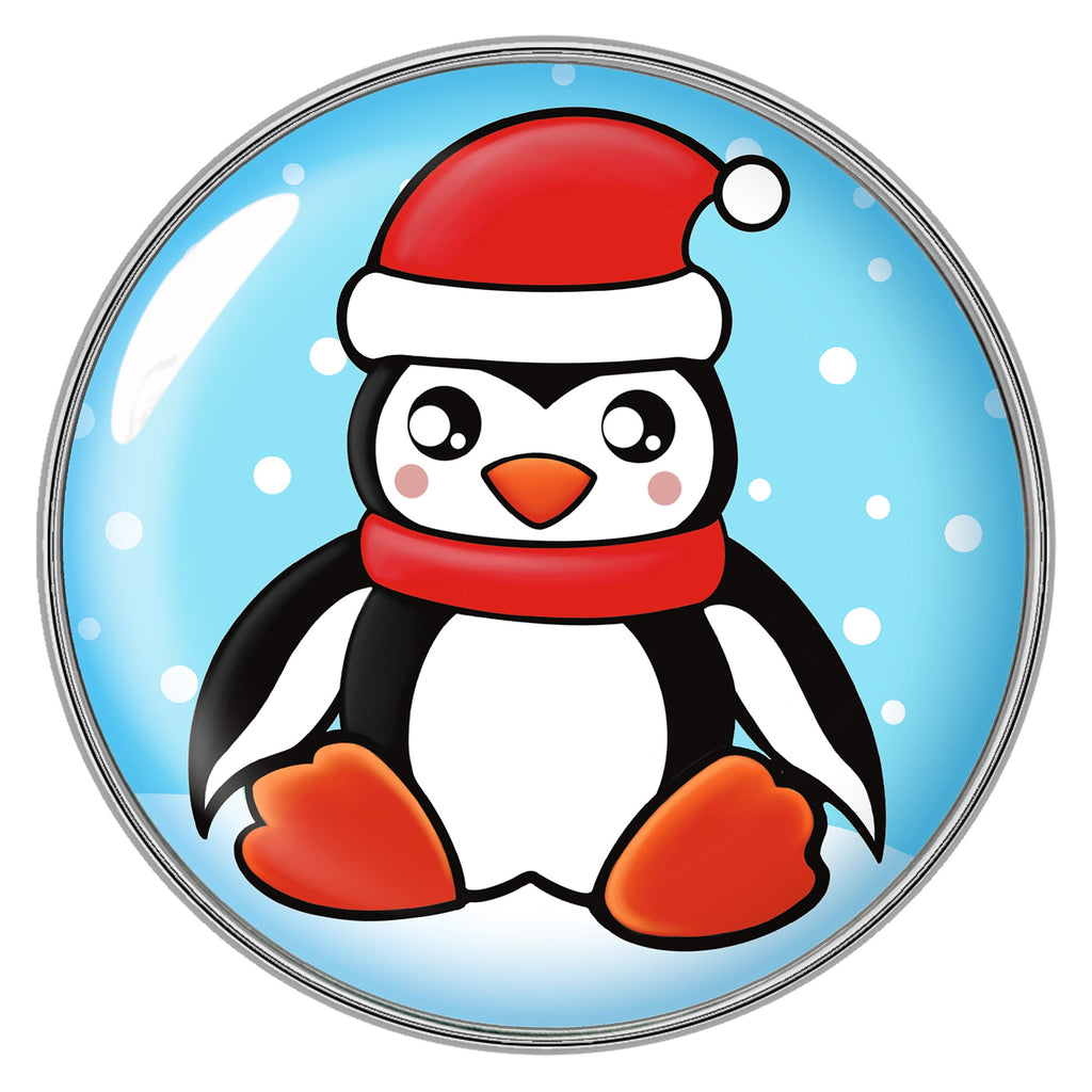 Snowfall Holiday Penguin Barbell Tongue Ring by Onyx O