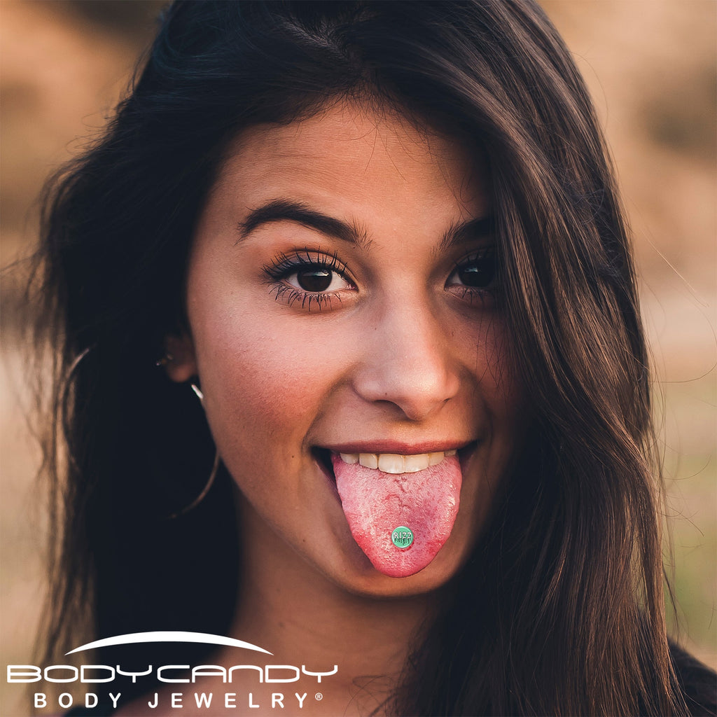 RIZZ Barbell Tongue Ring by Onyx O
