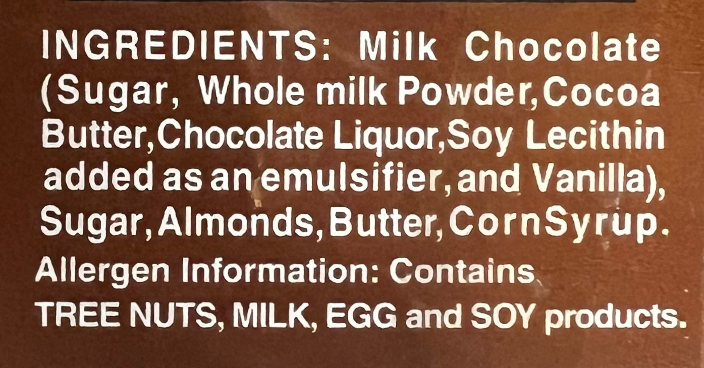 Owhyee Butter Toffee - Chunk Size - Chocolate - 2lb