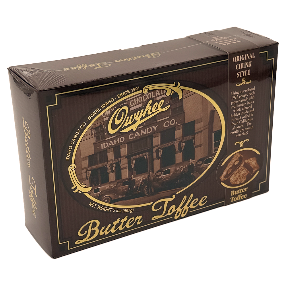 Owyhee Butter Toffee - Chunk Size - 2lb