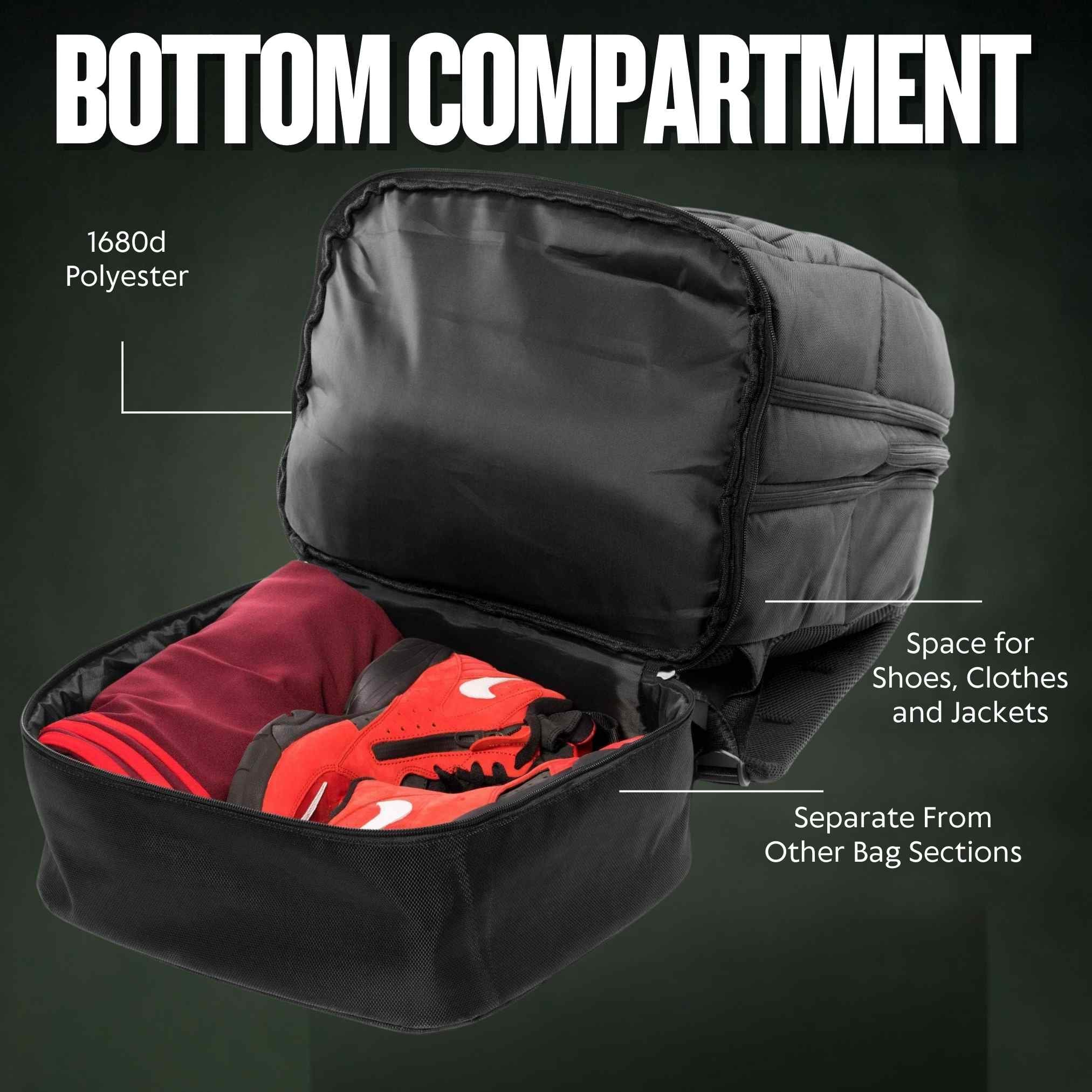 Sole Premise Carry-On Bag For Shoes, Clothes, Laptop And Camera