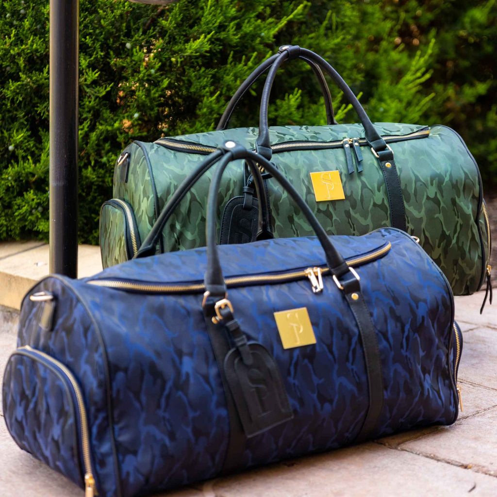 Green Camo Weekender Duffle Bag (FLASH SALE)