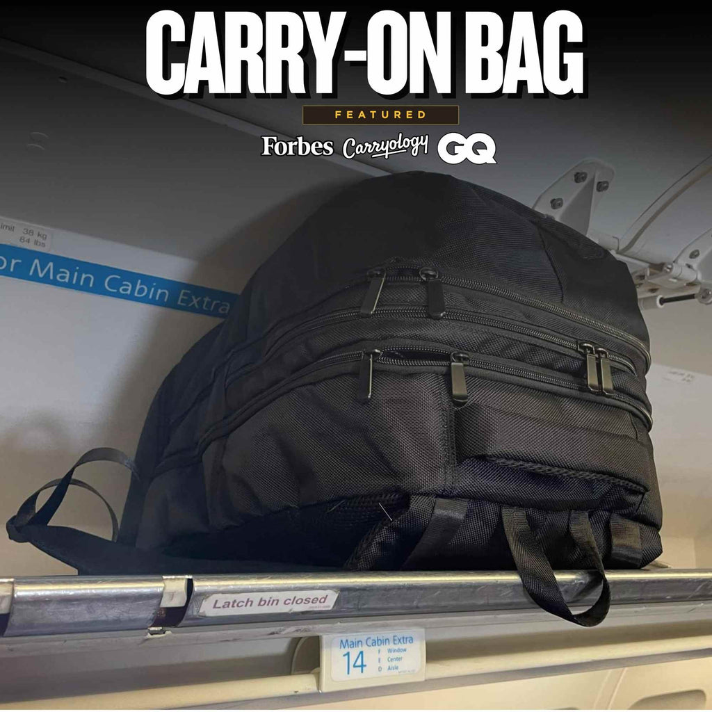 Grey Leather Carry-On Patented Backpack (Only 300 Made)