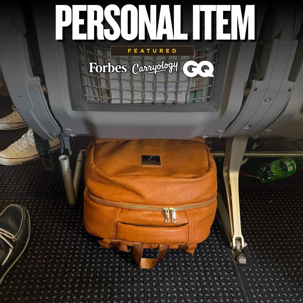 Brown Leather Commuter Bag