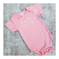 Custom Name Short Sleeve Baby Bodysuit