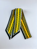 Green and Gold Ribbon Twilly