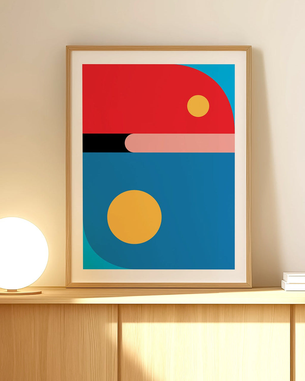 DAY TRAIN Framed Art Print by Holly McWhorter