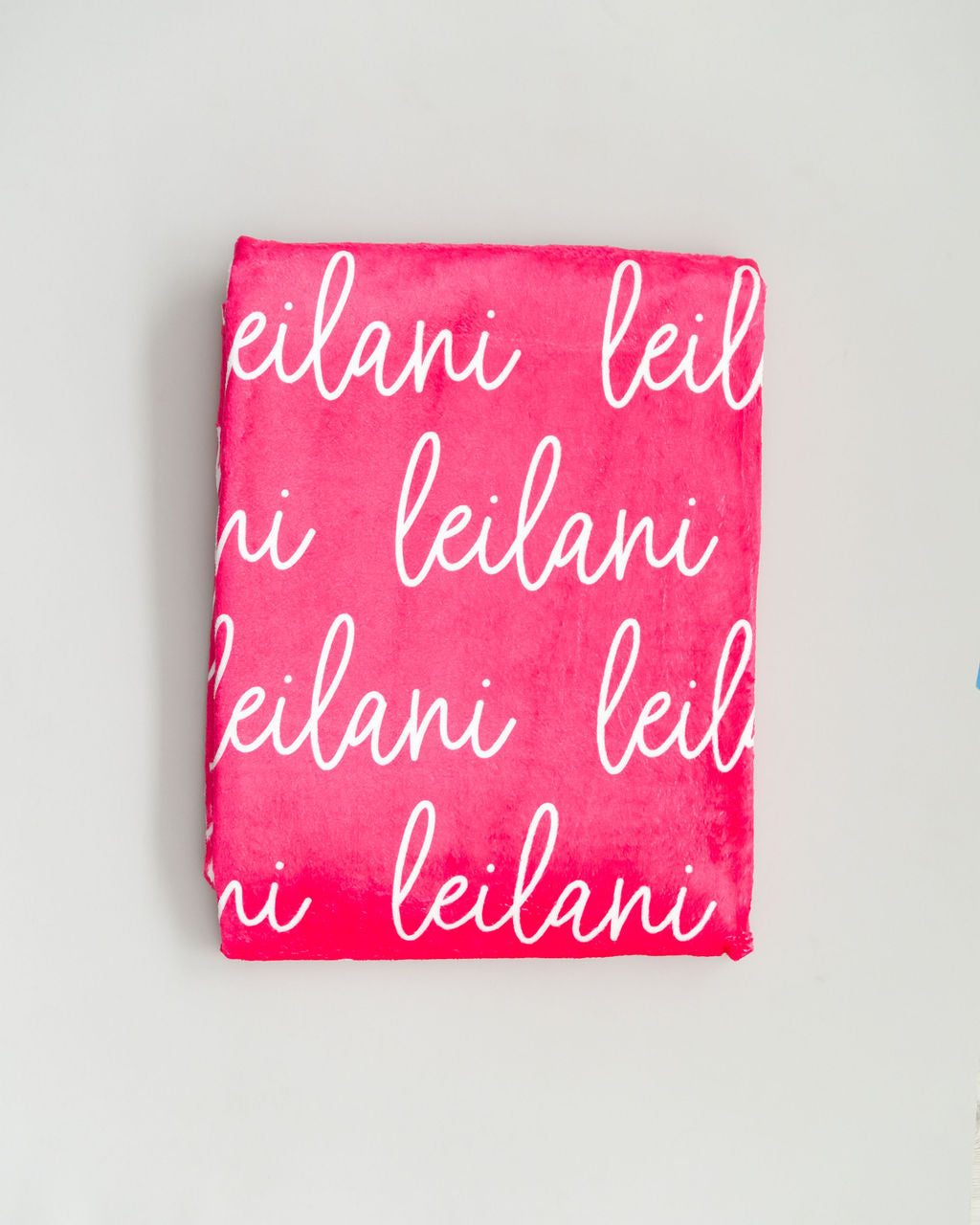 Pink Tones Personalized Minky Blanket