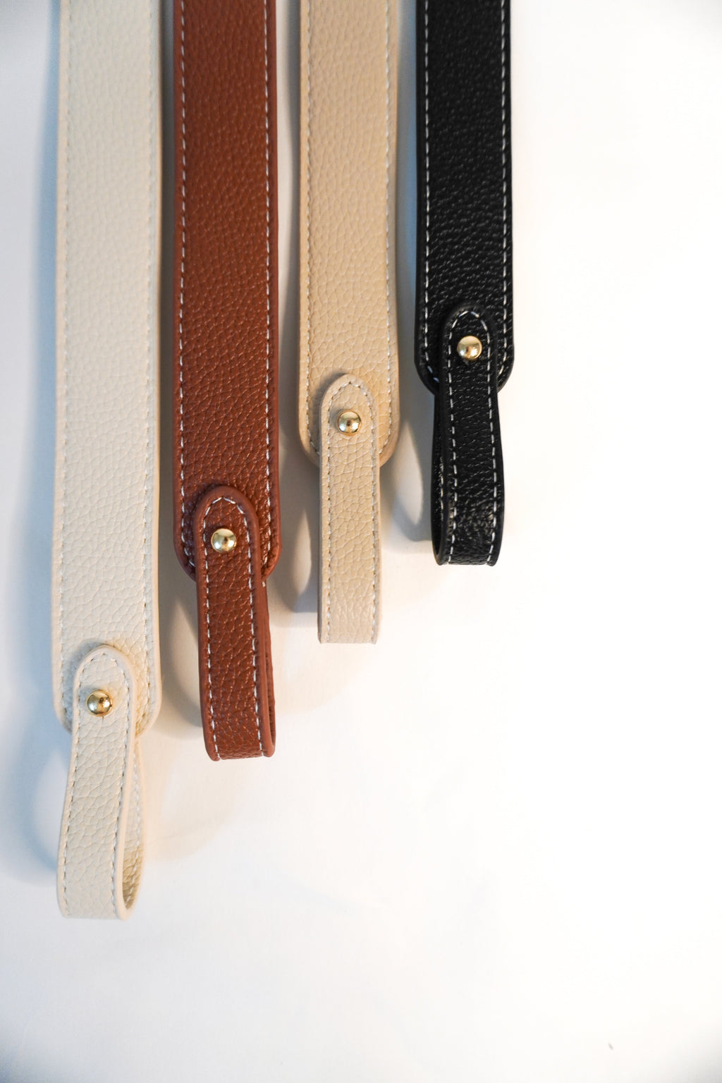 Black Vegan Leather Strap
