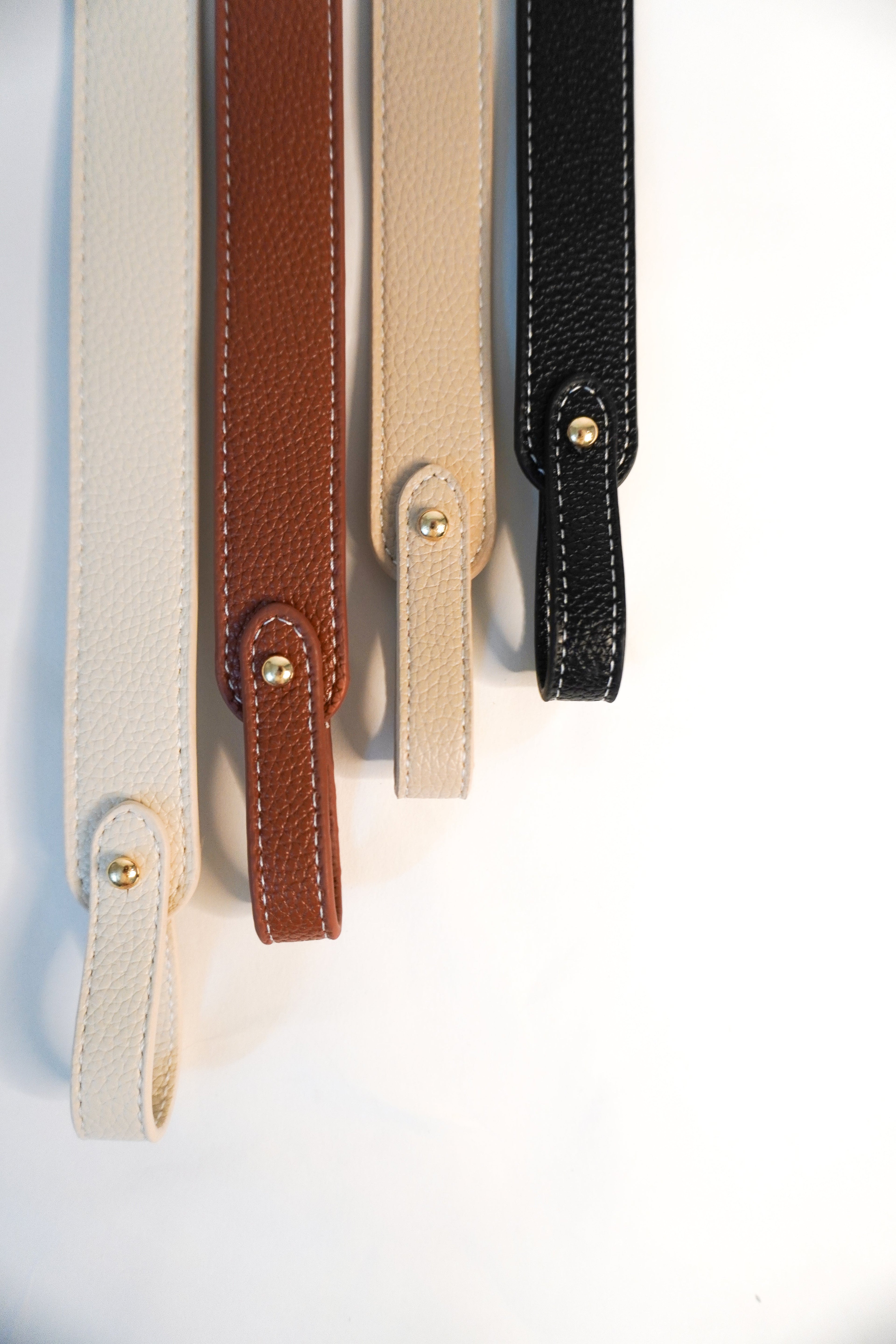 Black Vegan Leather Strap