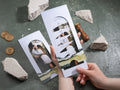 Slide Photo Wedding Invitation – Personalized Portrait Card with RSVP & Details