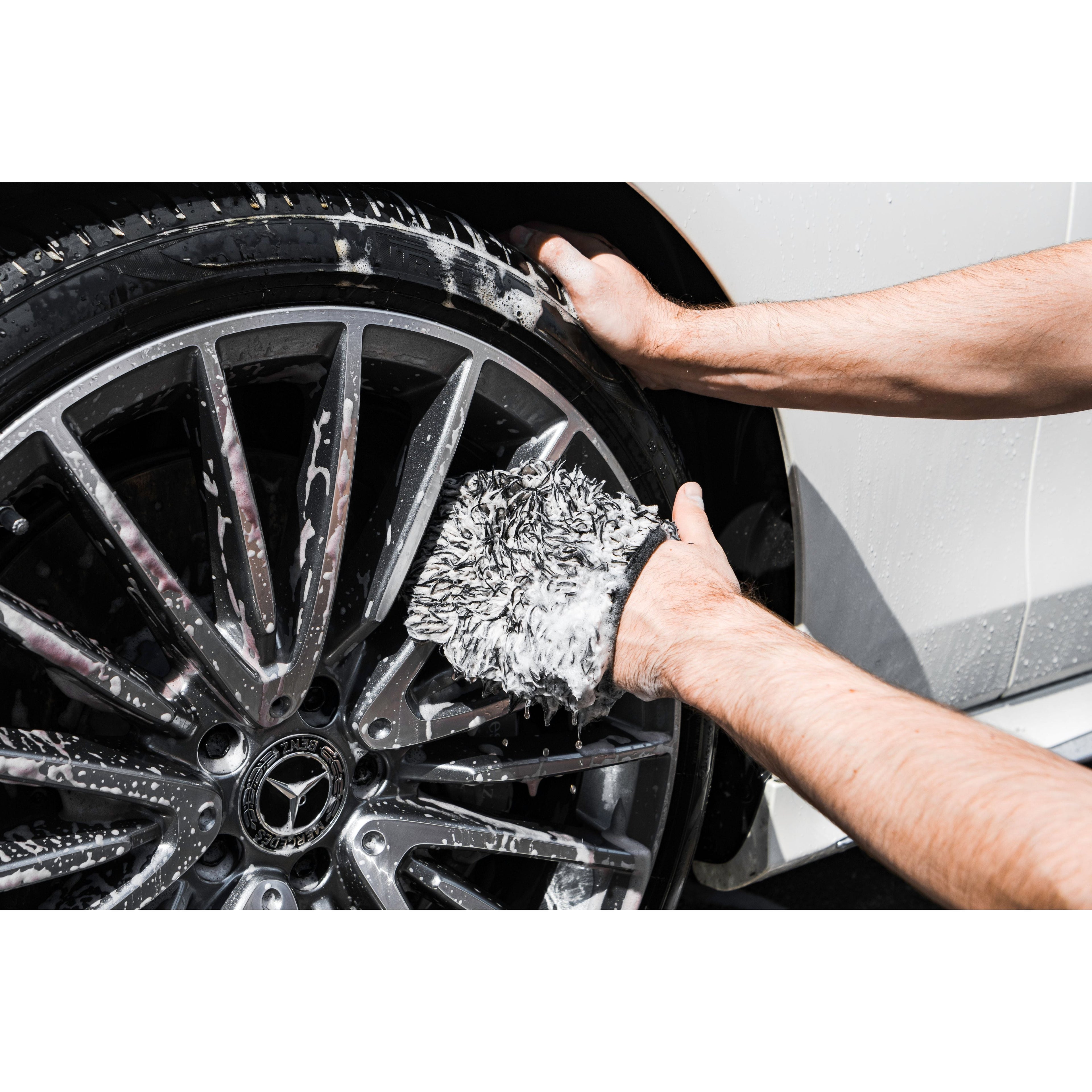 Microfiber Wheel Mitt