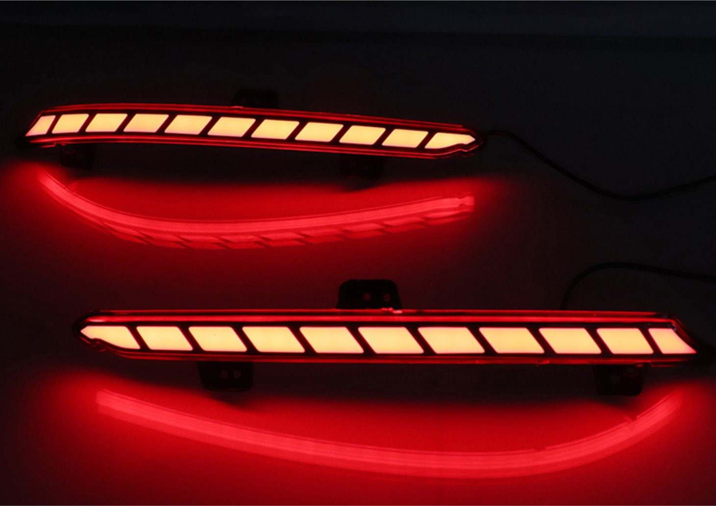 V2 Reflectors Lights Smoked for 2018-2022 Honda Accord