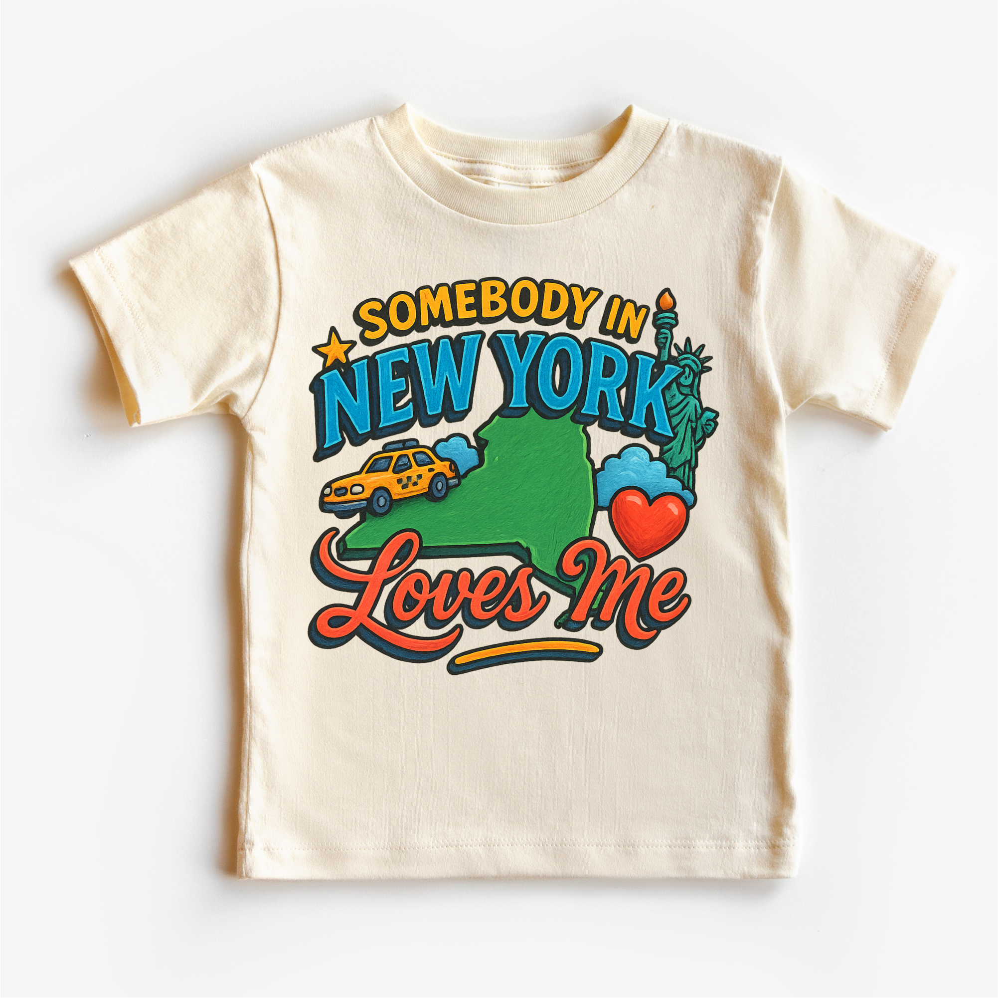 Somebody In New York Loves Me Shirt - State Souvenir Tee