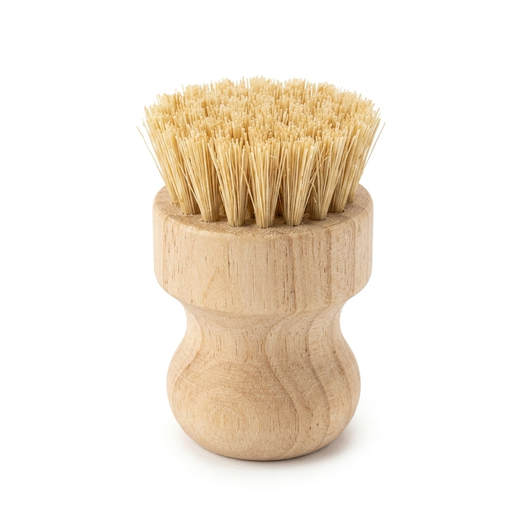 Bamboo Sisal Fiber Dish Brush