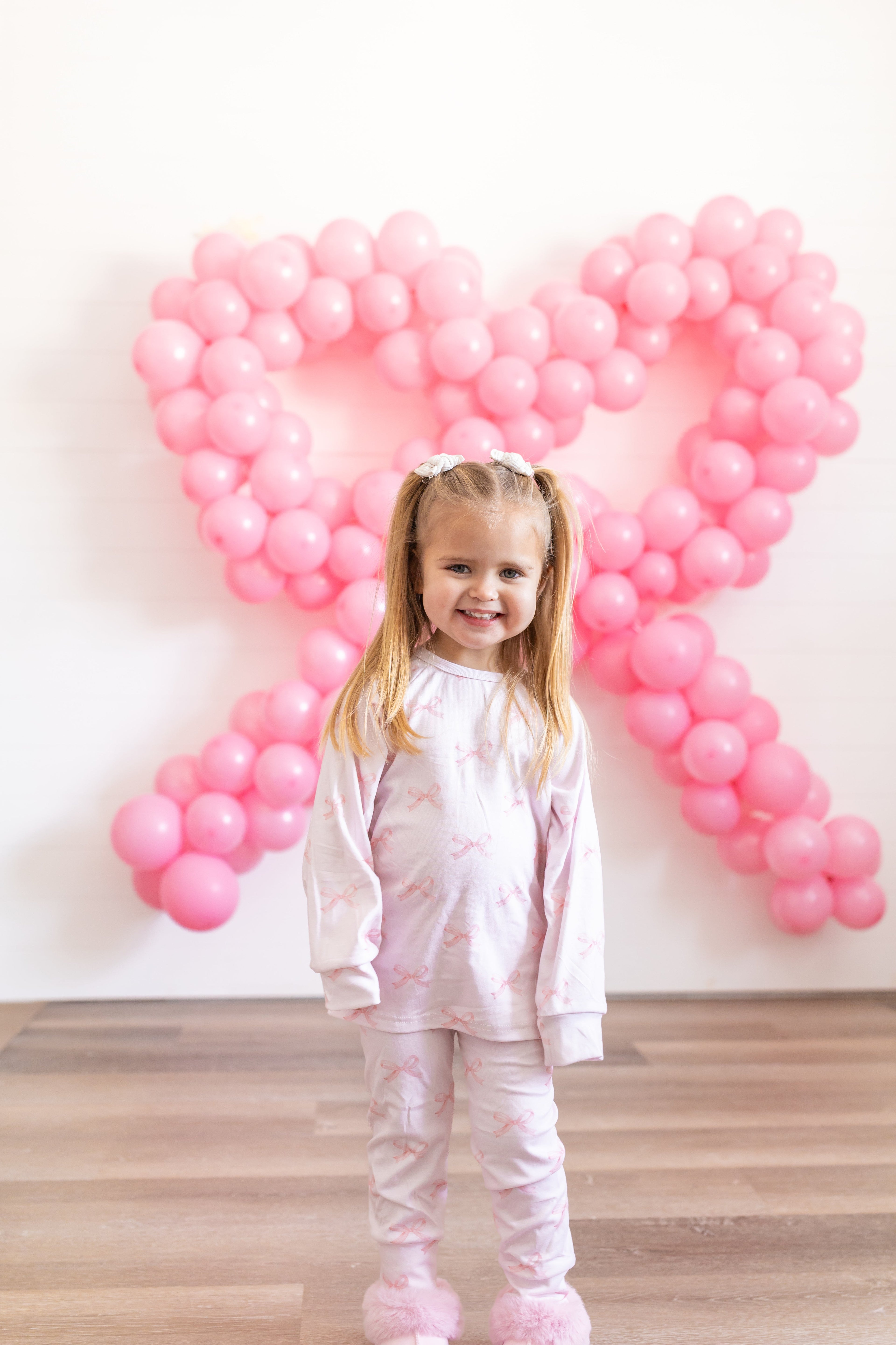Blushing Bows Modal Lounge Set *0-3m and sz 5 left