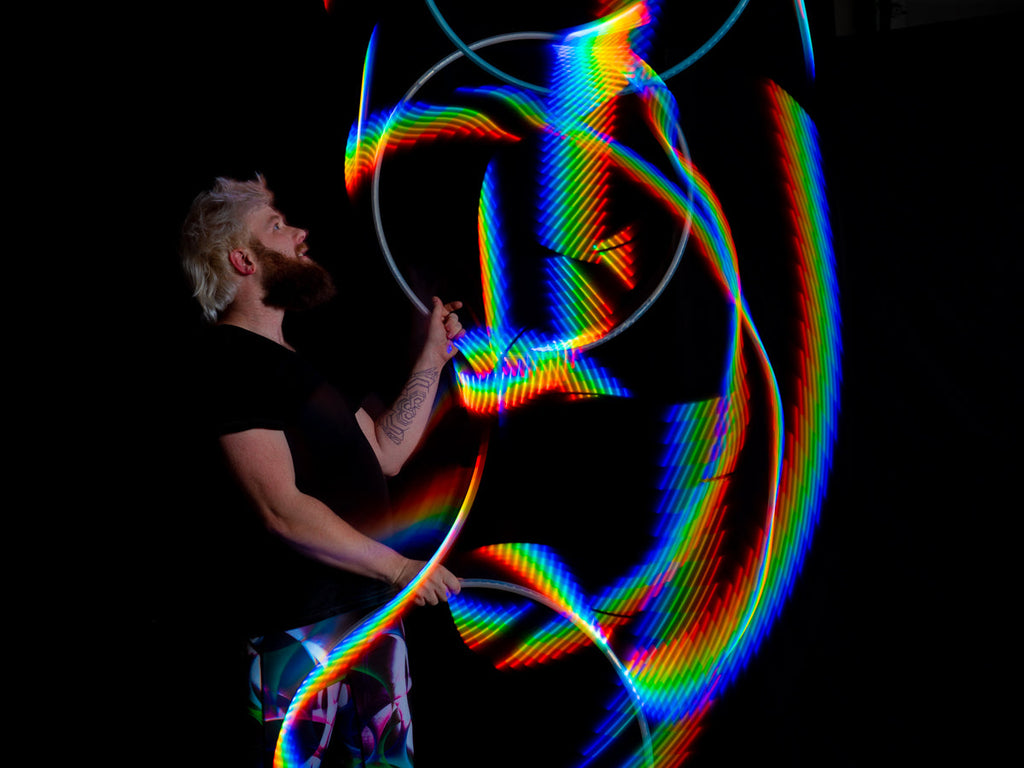 Atomic V LED Hoops