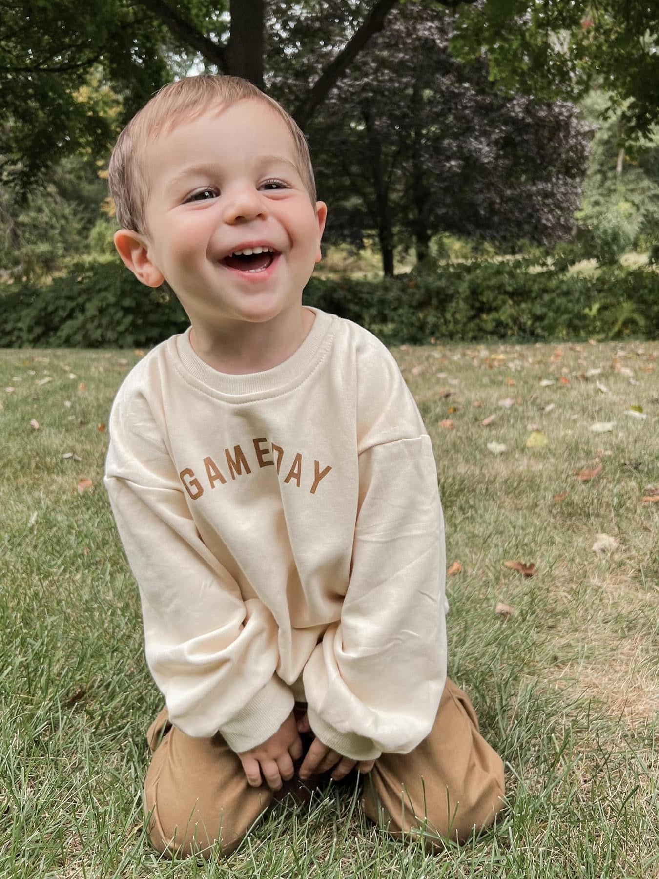 Gameday Crewneck Sweatshirt – Cream