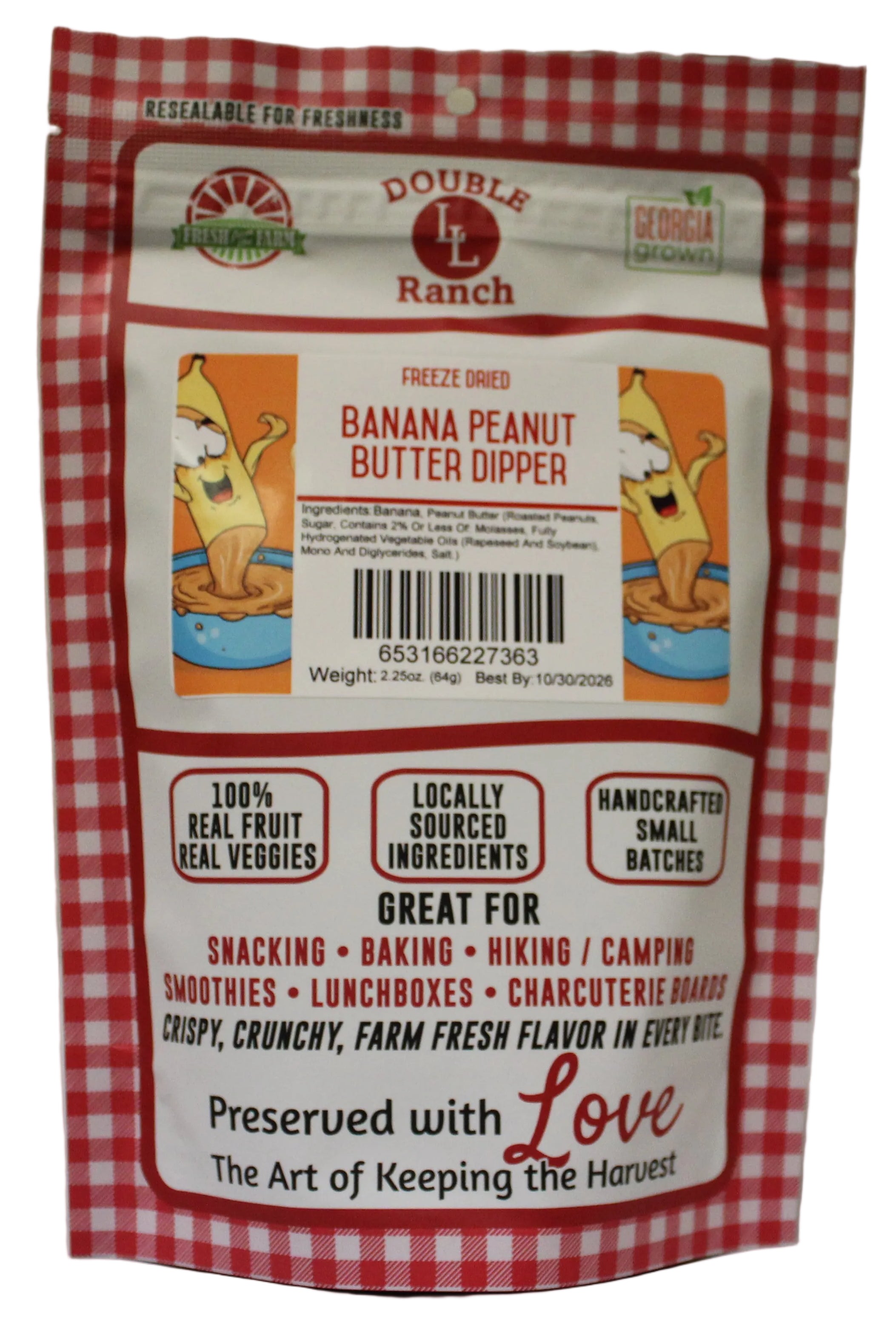 Dippers - Banana Peanut Butter