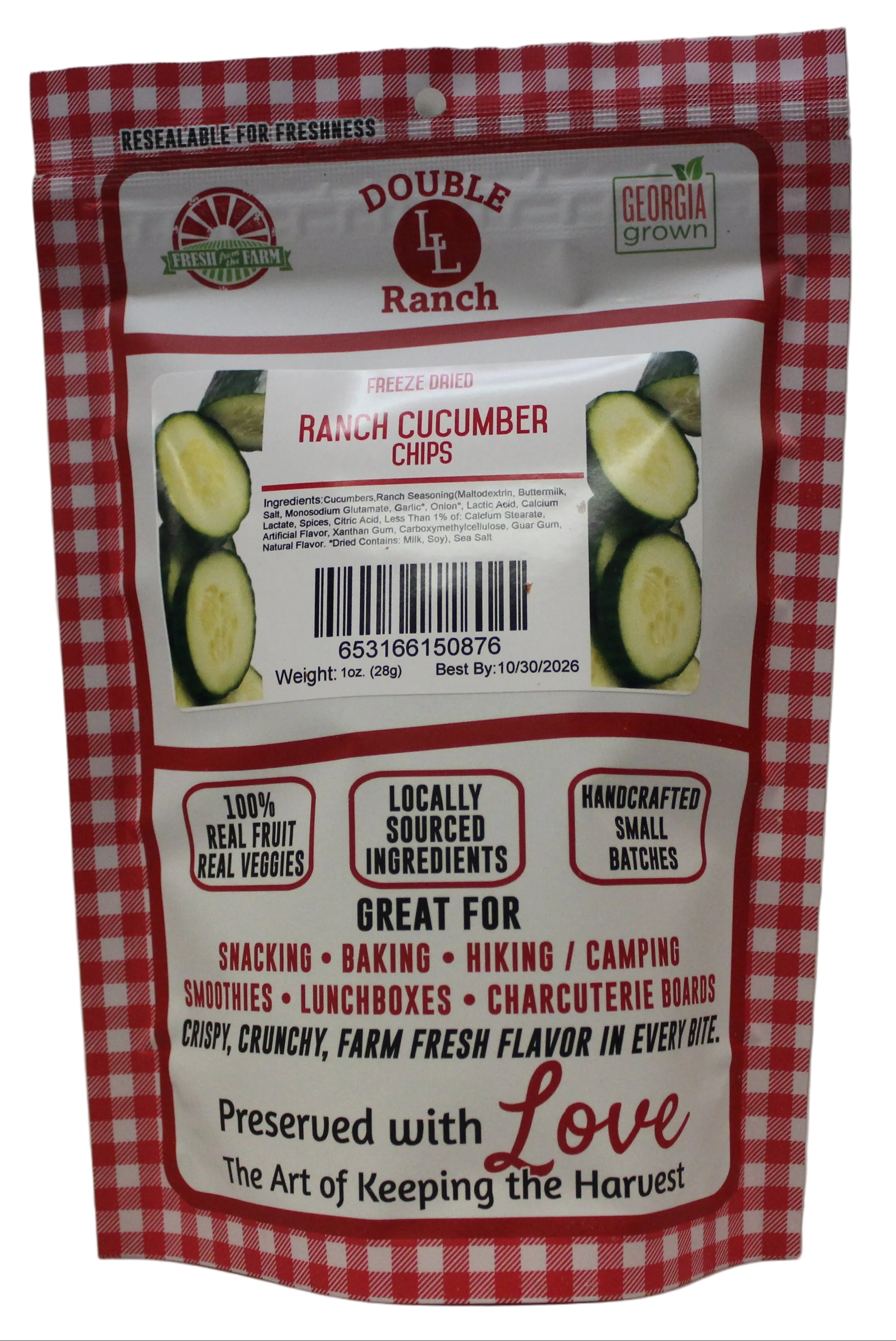 Ranch Cucumber Chips