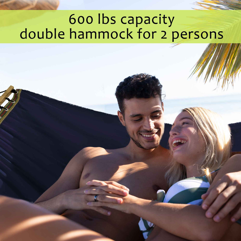 Tranquillo Universal Canvas Double Hammock for Ultimate Relaxation