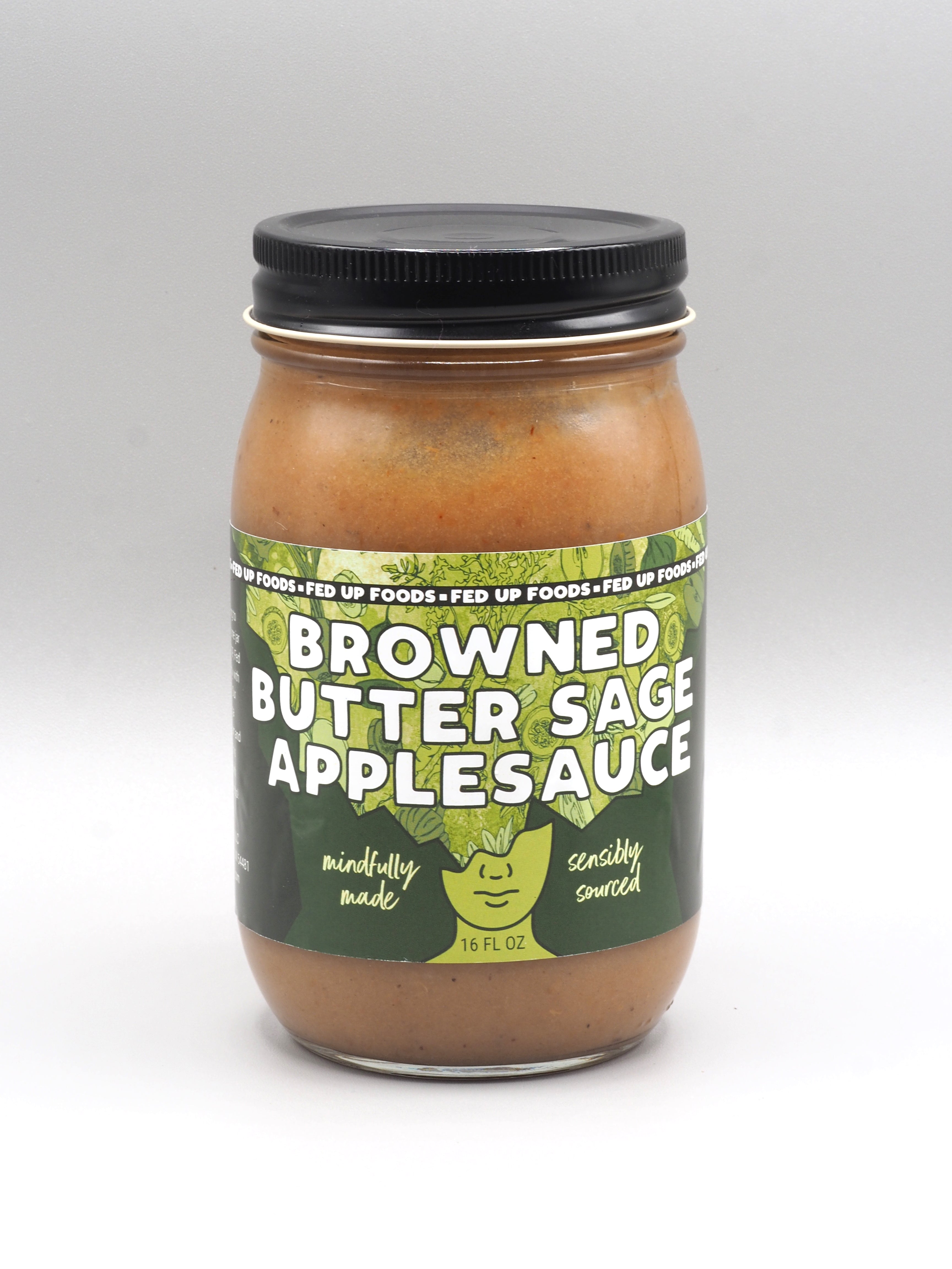 Browned Butter Sage Applesauce