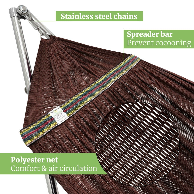 Tranquillo Universal Stainless Steel Hammock Stand for Ultimate Relaxation