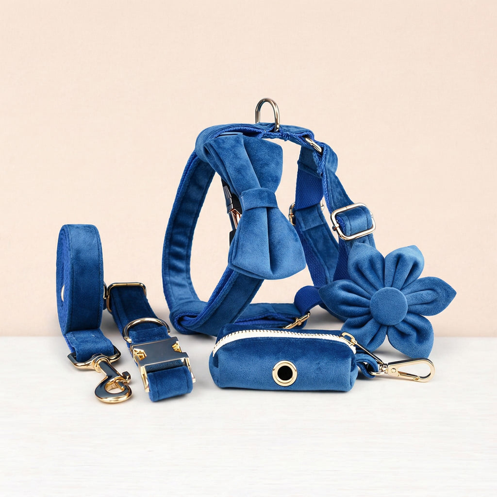 Blue Velvet Set