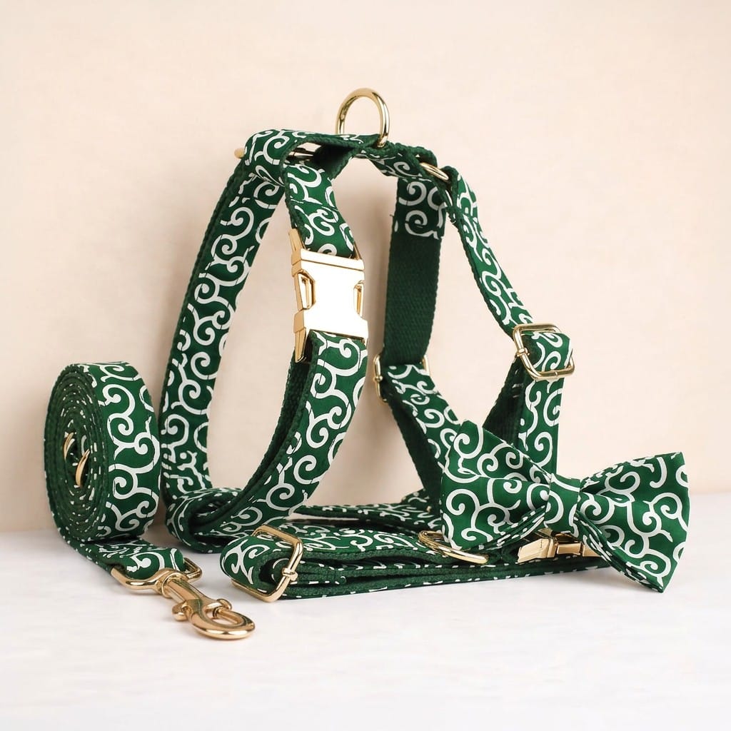 Emerald Swirl Print Set
