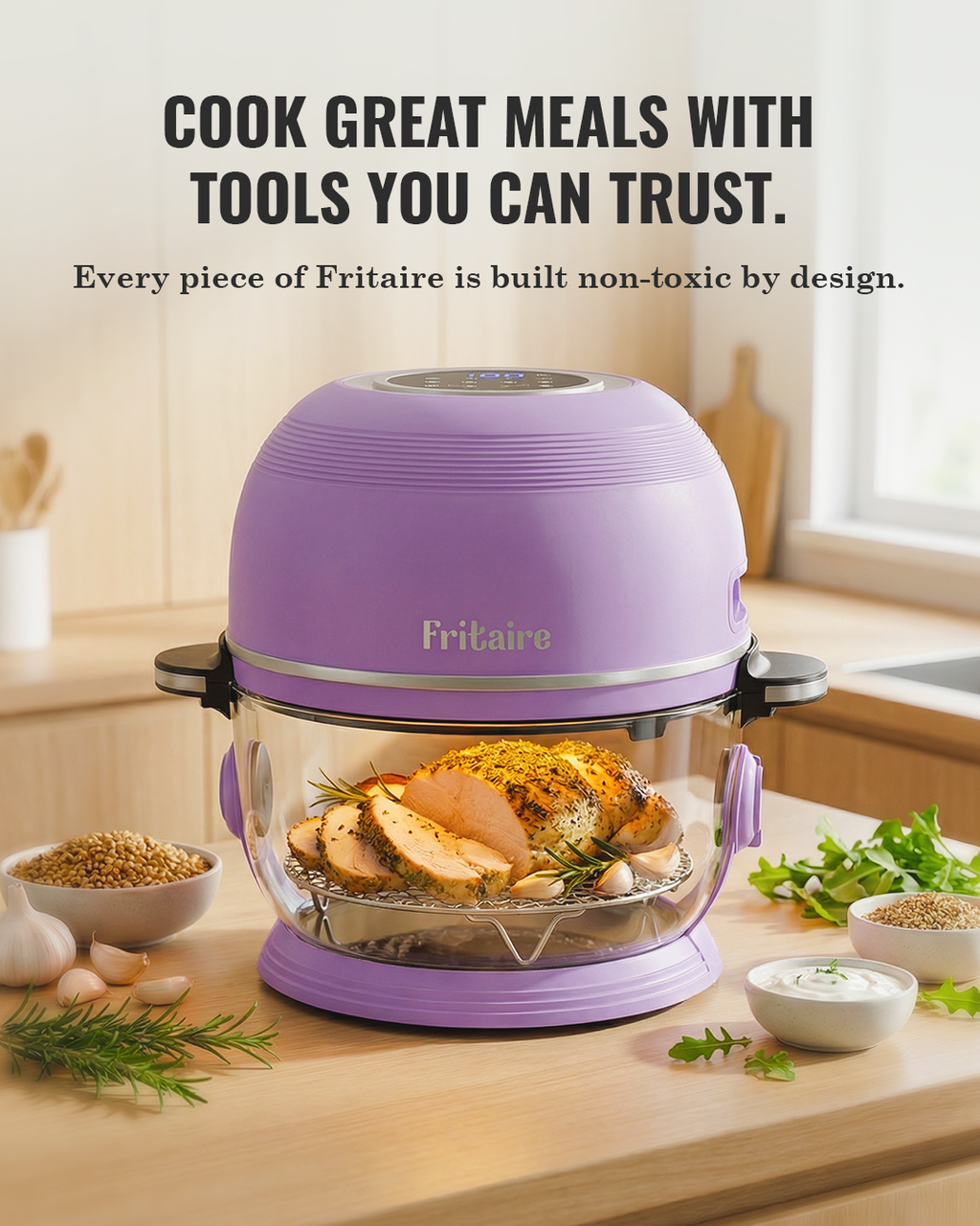 Self-Cleaning Air Fryer™ & Non-Toxic Air Fryer™ - Lavender