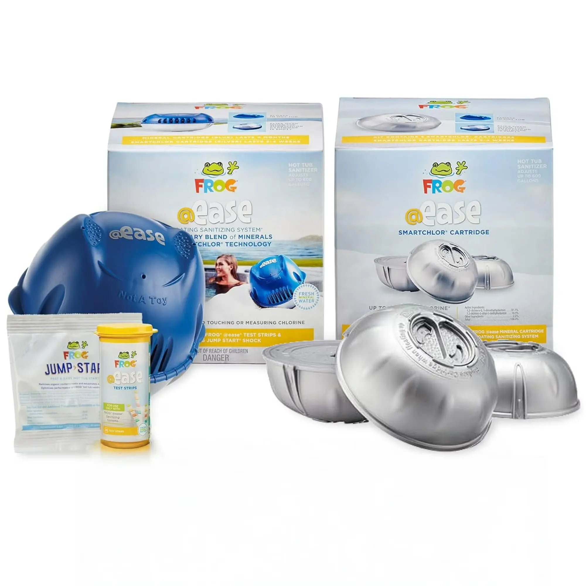 FROG @ease Floating Sanitizer + SmartChlor Kit