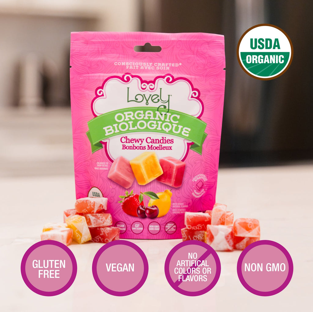 Organic Chewy Candies