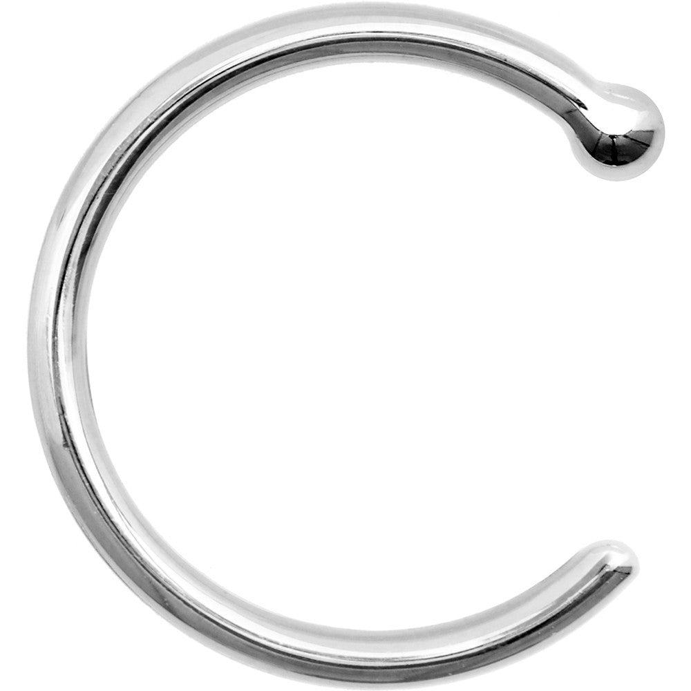 18G 5/16 925 Sterling Silver Nose Hoop