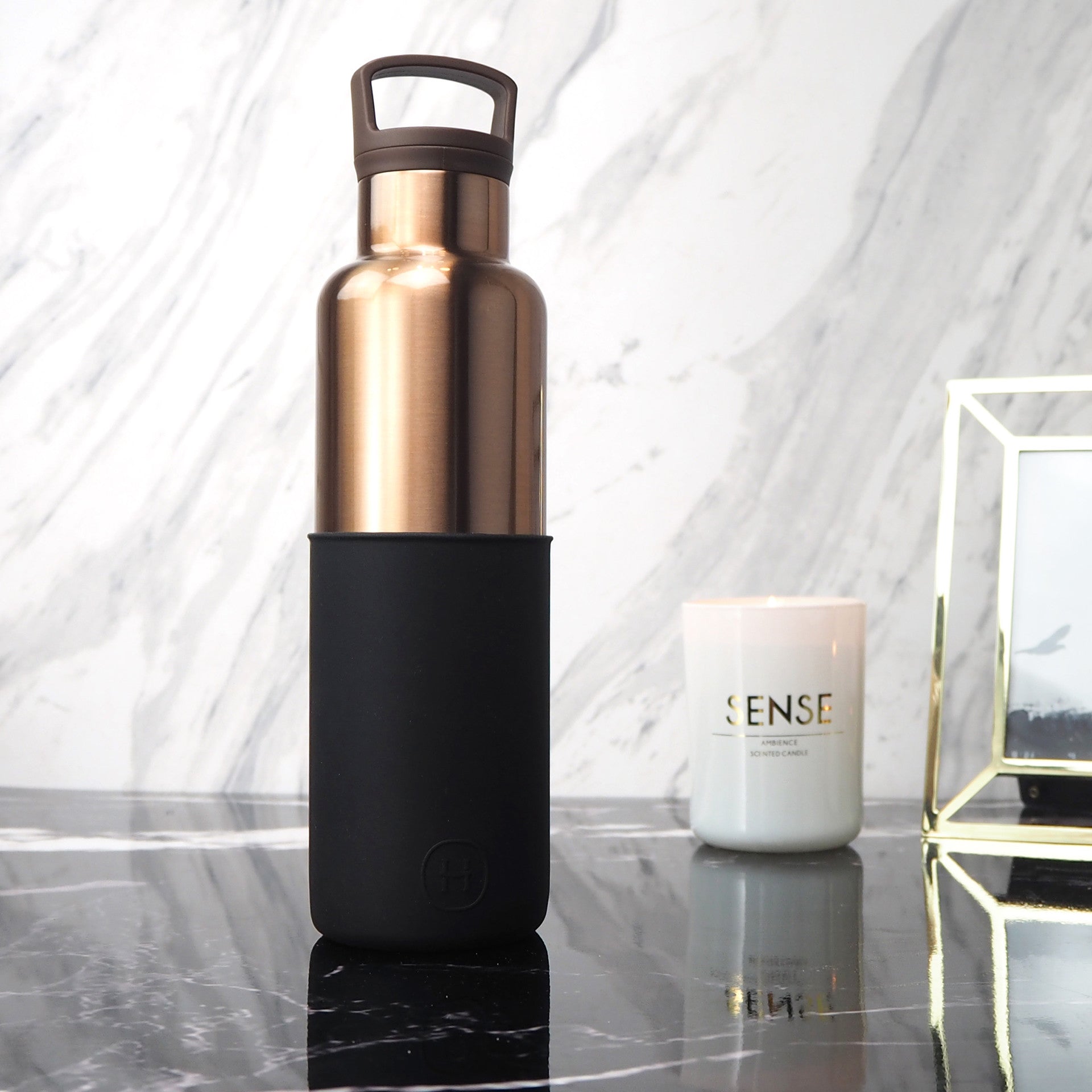 Bronze Gold-Midnight Black 20 Oz