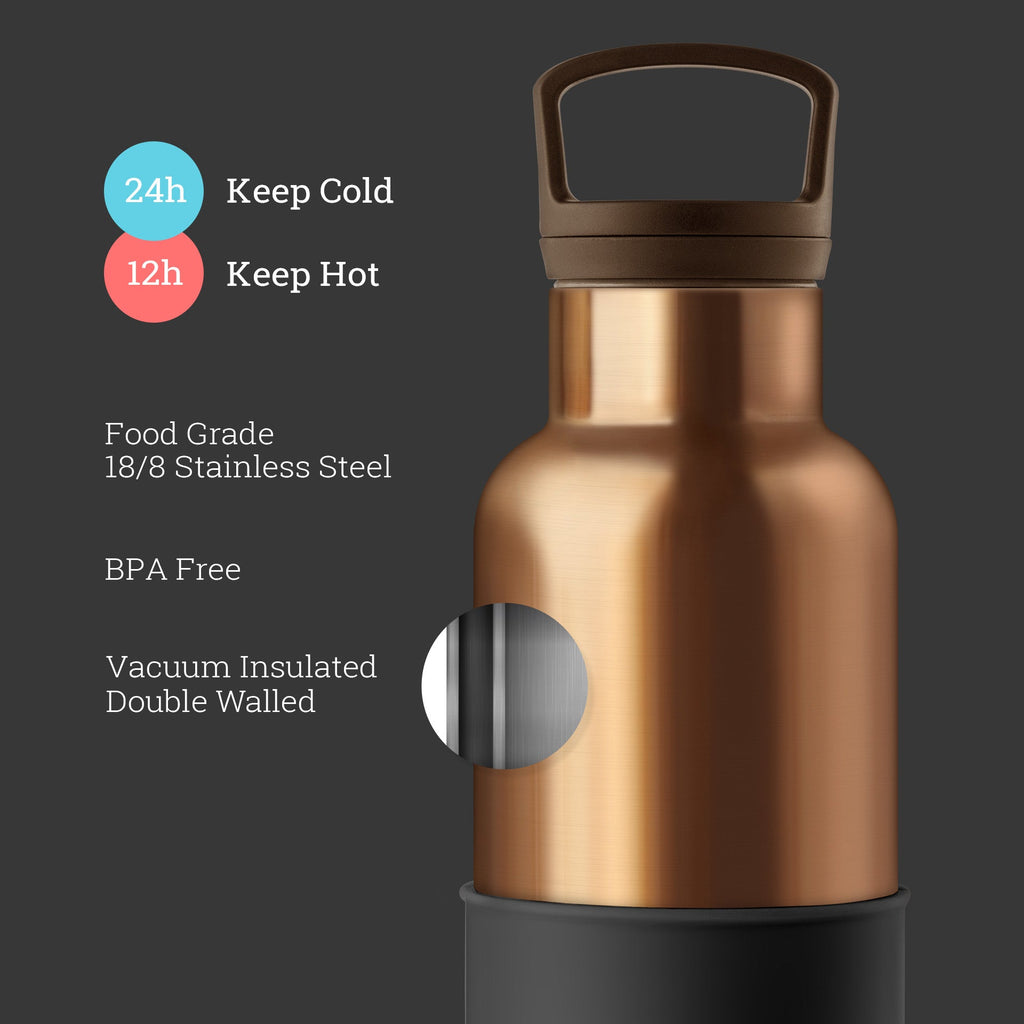 Bronze Gold-Midnight Black 20 Oz