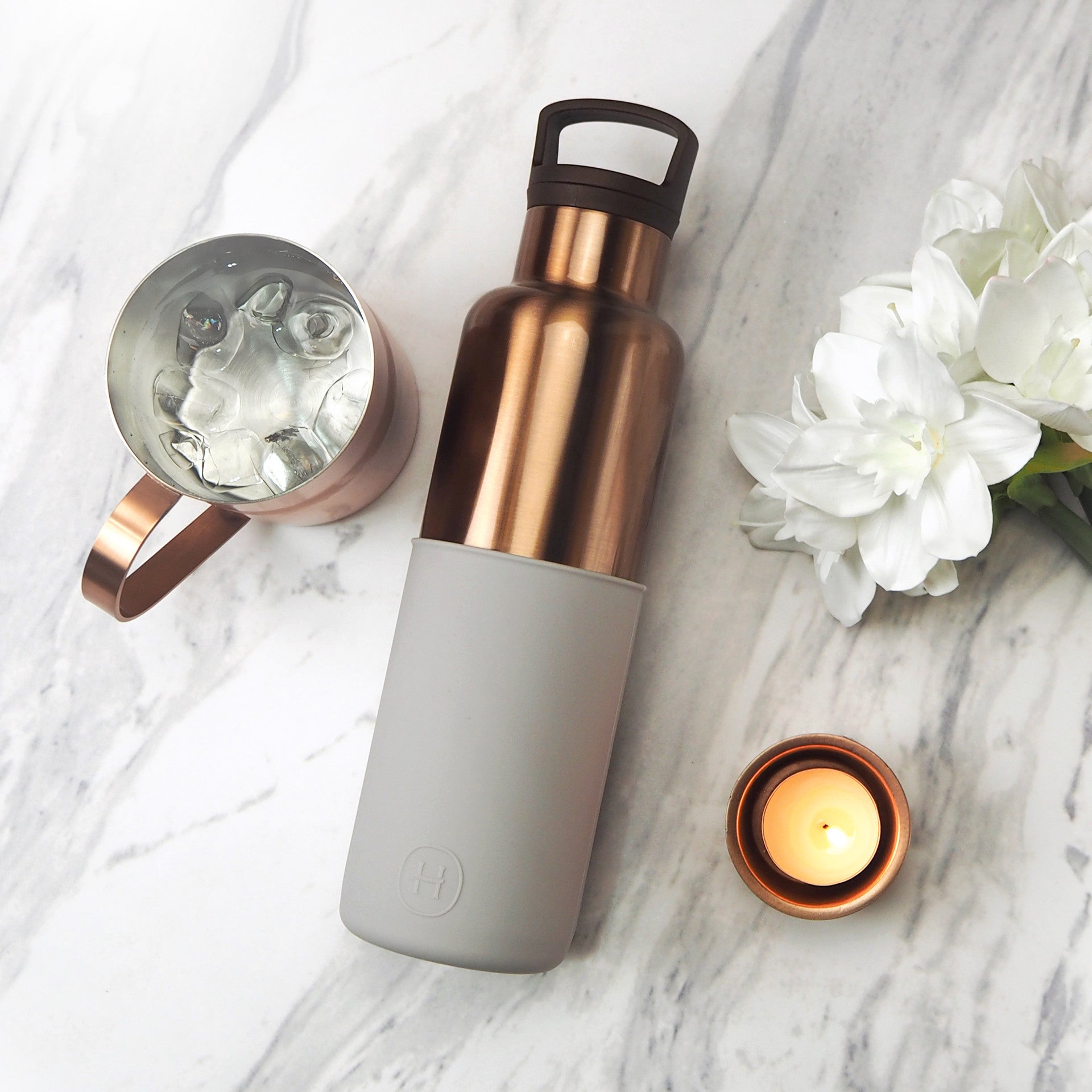 Bronze Gold-Cloudy Grey 20 Oz