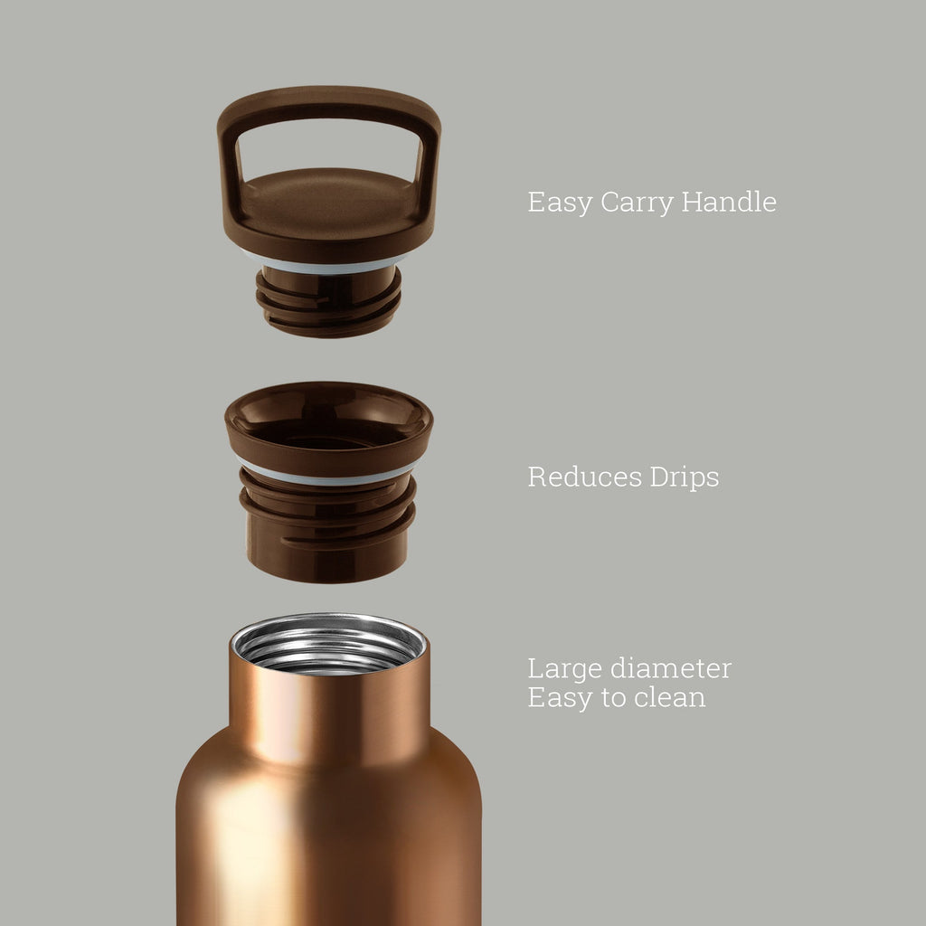 Bronze Gold-Cloudy Grey 20 Oz