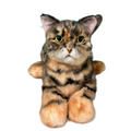 Plush leopard-print cat-Handmade Life-Size Companion & Pet Memorial