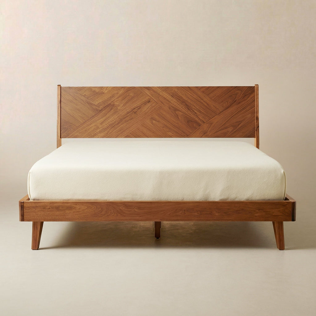 Gazelle Platform Bed Frame With Headboard