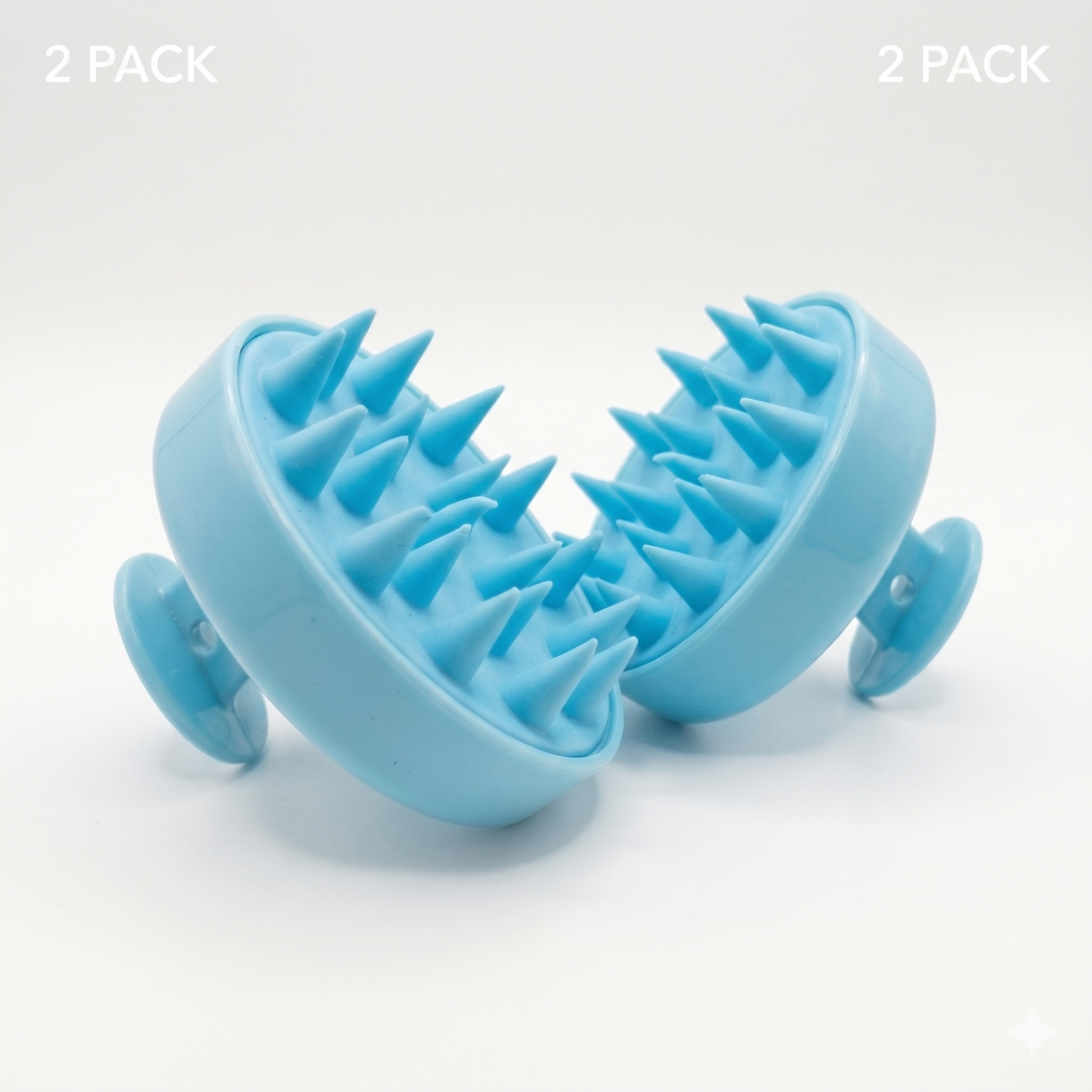 2-Pack Hair Scalp Massager