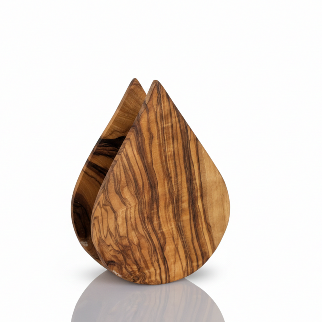 Olive Wood Napkin Holder