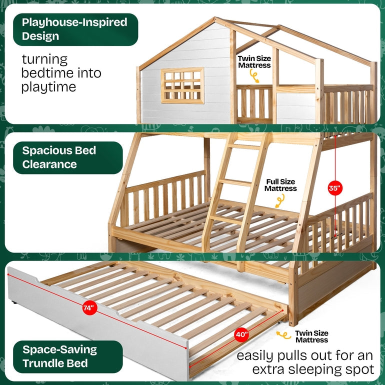 Treehouse Kid Bunk Bed