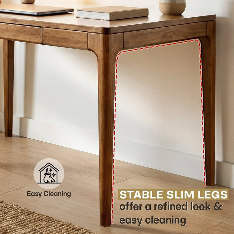 Wilma 48" Rubber Wood Desk