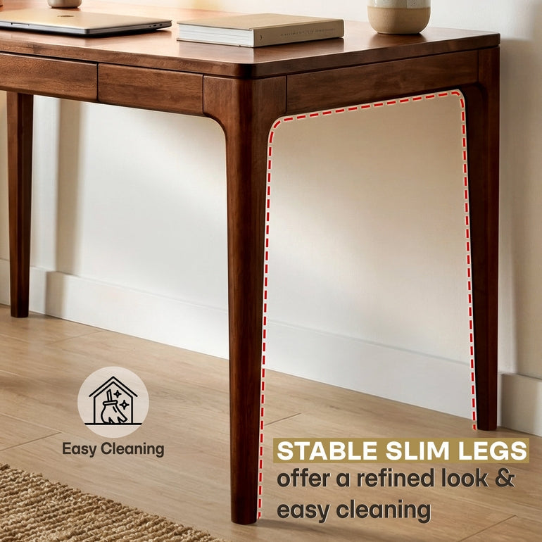 Wilma 48" Rubber Wood Desk